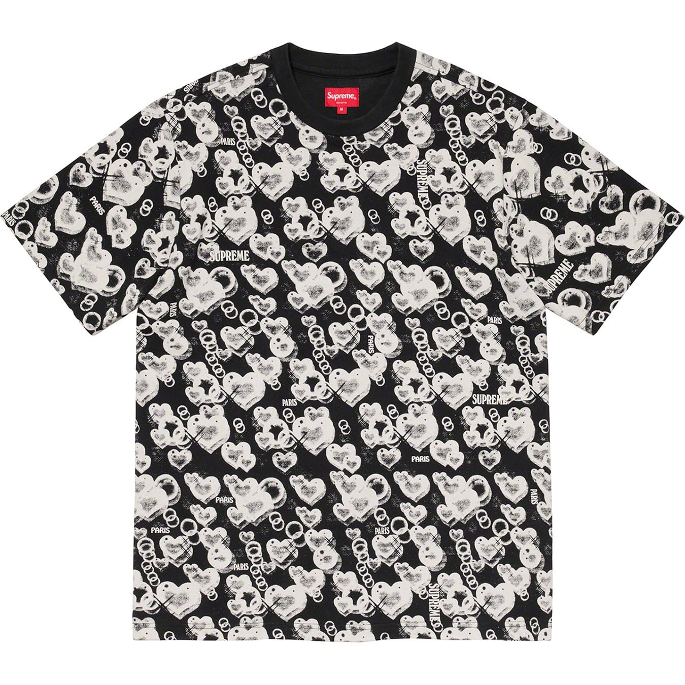 Hearts S/S Top view 2